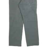 CARHARTT Mens Cotton Blend Grey Relaxed Straight Trousers W31 L30 Workwear