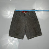 Guess Denim Shorts - 31W 11L Gray Cotton