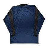 Umbro Long Sleeve Football Shirt - XL Blue Polyester