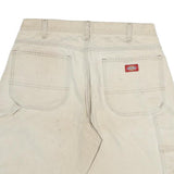 DICKIES Mens Shorts Beige Casual Cotton L W32 Workwear Durable