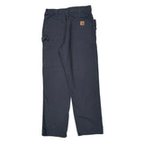 Carhartt Cargo Carpenter Pants - 31W 32L Gray Cotton