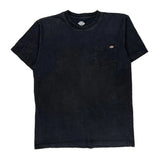 Dickies T-Shirt - Large Black Cotton