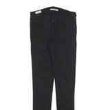 LEVI'S 711 BIG E Womens Jeans Black Slim Skinny Denim W26 L32 Stretch Cotton