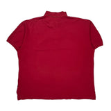 Woolrich Polo Shirt - Large Red Cotton