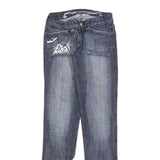 BIANCO Womens Jeans Blue Slim Straight Denim Medium W26 L30 Stylish Pocket