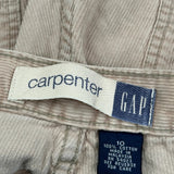 Gap Carpenter Pants - 30W 30L Beige Cotton