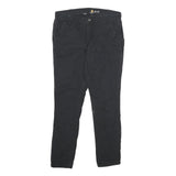 CARHARTT Womens Cotton Blend Black Slim Fit Skinny Trousers W32 L30 Casual