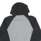 RUSSELL ATHLETIC Mens Grey & Black Tigers Volleyball Hoodie M Cotton Blend