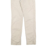 LEVI'S Mens Slim Beige Cotton Blend Zip Trousers W29 L32 Classic Straight Fit