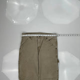 Wrangler Carpenter Pants - 32W 32L Khaki Cotton