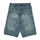 Roadblock Denim Shorts - 35W 15L Light Wash Cotton