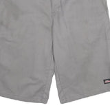 DICKIES Mens Shorts Grey Casual L W34 Workwear Durable Comfort
