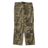 Outfitters Ridge Double Knee Cargo Trousers - 32W 30L Camo Cotton