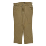 Carhartt Double Knee Carpenter Trousers - 38W 32L Khaki Cotton