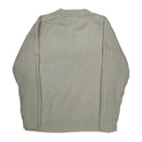 Tommy Jeans Sweater - Large Cream Cotton
