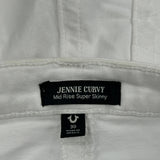 True Religion Skinny Jeans - 30W US 4 White Cotton