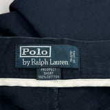 Polo By Ralph Lauren Chino Shorts - 36W 8L Navy Cotton