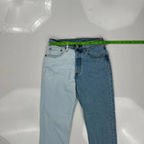 Levis 501 Jeans - 27W UK 8 Blue Cotton