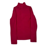 The North Face Fleece Jacket - Small Pink Polyester