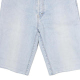 GARRY JEANS Mens Shorts Blue Denim L W32 Casual Cut-Off Summer Style