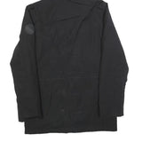 LEVI'S Mens Black Hooded Zip Jacket S Polyester Blend Casual Functional