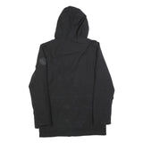 LEVI'S Mens Black Hooded Zip Jacket S Polyester Blend Casual Functional