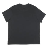 NIKE Womens Black Athlete Graphic T-Shirt XL Short Sleeve Crew Neck Sport Casual
