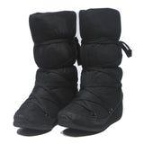 LACOSTE Womens Black Synthetic Lace-Up Boots UK 4 Comfortable Stylish Winter