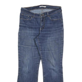 LEVI'S Womens Jeans Blue Classic Straight Denim Medium W30 L30 Comfortable Zip