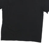 VALENTINO Mens Black Graphic T-Shirt L Short Sleeve Crew Neck Designer Cotton