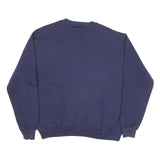 RUSSELL ATHLETIC Mens Navy Blue Hickman High School Crew Neck L Sweatshirt
