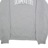 RUSSELL ATHLETIC Mens Grey Sacramento State Hornets Crew Neck M Sweatshirt