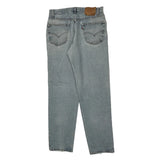 Made In USA Levis 550 Jeans - 32W 33L Light Wash Cotton