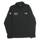 THE NORTH FACE Mens Black Cotton Zip Jacket L Classic Logo California Armenian