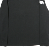 THE NORTH FACE Mens Black Cotton Zip Jacket L Classic Logo California Armenian