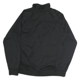 ADIDAS Mens Black & White Quakes Jacket XL Polyester Plain Zip Long Sleeve