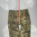 Mossy Oak Camo Cargo Trousers - 36W 29L Khaki Cotton