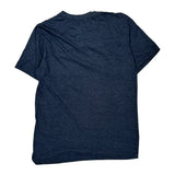 Lee Henley T-Shirt - XL Blue Cotton Blend