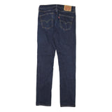 LEVI'S 511 Mens Slim Jeans Denim Dark W30 L32 Classic Cotton Blend Zip