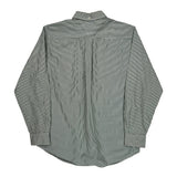 Tommy Hilfiger Striped Shirt - Medium Green Cotton