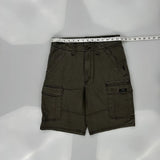 Wrangler Cargo Shorts - 29W 10L Grey Cotton