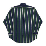 Ralph Lauren Striped Shirt - Large Green Cotton