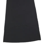 KAPPAHI Womens Black Straight Knee Length Polyester Blend Skirt M Classic