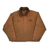 Utility Contractor Port Authority Workwear Jacket - 2XL Brown Cotton