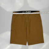 Dickies Shorts - 36W 11L Brown Cotton