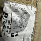 Carhartt Carpenter Trousers - 28W 30L Khaki Cotton
