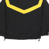NIB Womens Black & Yellow U.S. Army Zip Nylon Jacket M Casual Outerwear