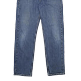 LEVI'S 505 Mens Jeans Blue Cotton Blend Regular Straight Denim Medium W38 L34