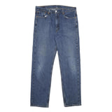 LEVI'S 505 Mens Jeans Blue Cotton Blend Regular Straight Denim Medium W38 L34