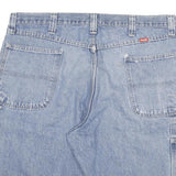 WRANGLER Mens Denim Blue Casual Shorts 3XL W38 Cotton Blend Workwear